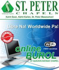 Online Burol: Mourn for the dead via the net (St. Peter’s E.